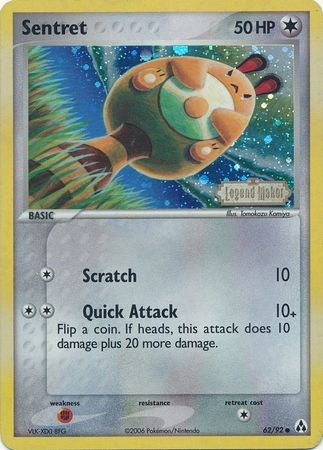Sentret (62/92) (Stamped) [EX: Legend Maker] | Good Games Cannington