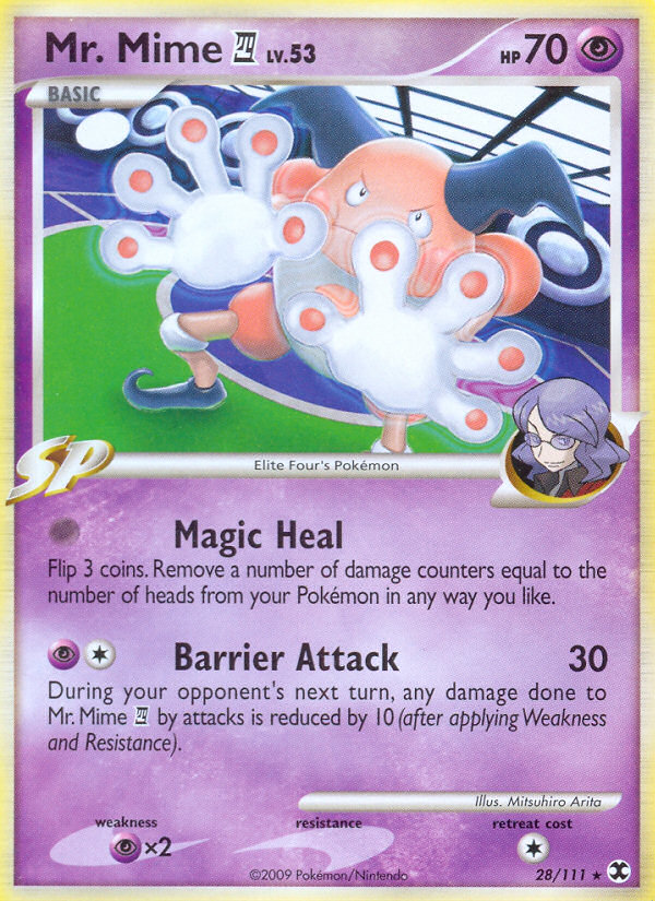Mr. Mime (28/111) [Platinum: Rising Rivals] | Good Games Cannington