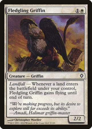 Fledgling Griffin [Worldwake] | Good Games Cannington
