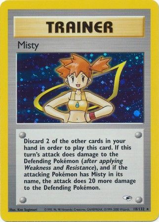 Misty (18/132) [Gym Heroes Unlimited] | Good Games Cannington