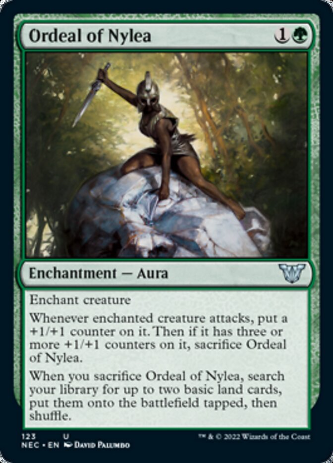Ordeal of Nylea [Kamigawa: Neon Dynasty Commander] | Good Games Cannington