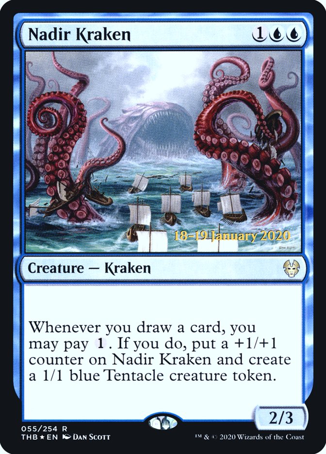 Nadir Kraken [Theros Beyond Death Prerelease Promos] | Good Games Cannington