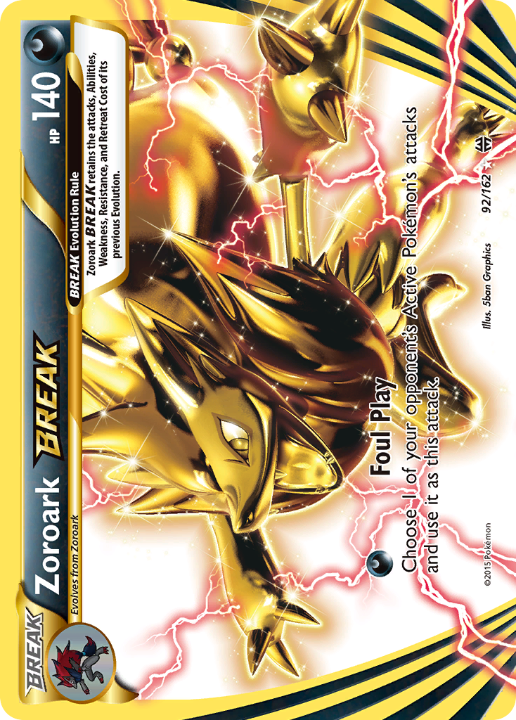 Zoroark BREAK (92/162) [XY: BREAKthrough] | Good Games Cannington
