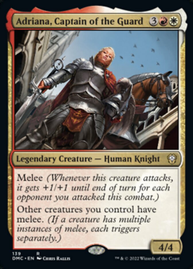 Adriana, Captain of the Guard [Dominaria United Commander] | Good Games Cannington
