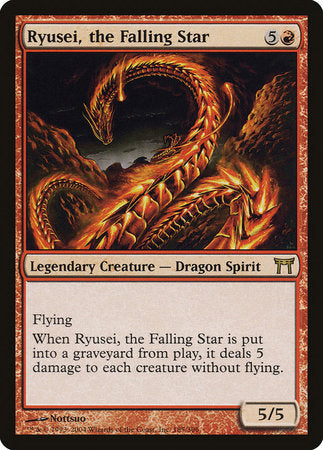 Ryusei, the Falling Star [Champions of Kamigawa] | Good Games Cannington