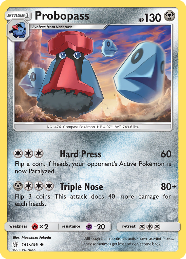 Probopass (141/236) [Sun & Moon: Cosmic Eclipse] | Good Games Cannington