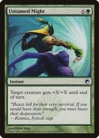Untamed Might [Scars of Mirrodin] | Good Games Cannington