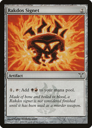 Rakdos Signet [Dissension] | Good Games Cannington