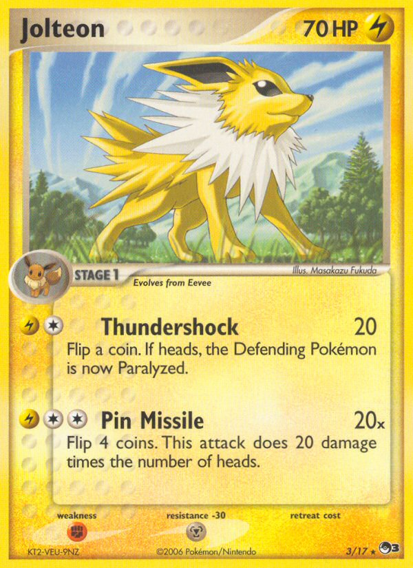 Jolteon (3/17) [POP Series 3] | Good Games Cannington