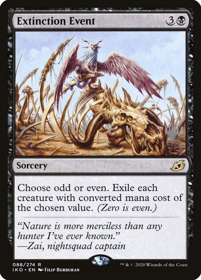 Extinction Event (Promo Pack) [Ikoria: Lair of Behemoths Promos] | Good Games Cannington