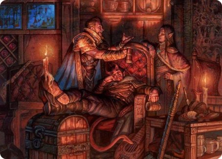 Long Rest Art Card [Dungeons & Dragons: Adventures in the Forgotten Realms Art Series] | Good Games Cannington