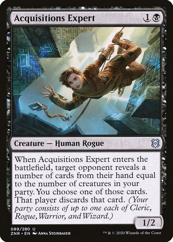 Acquisitions Expert [Zendikar Rising] | Good Games Cannington