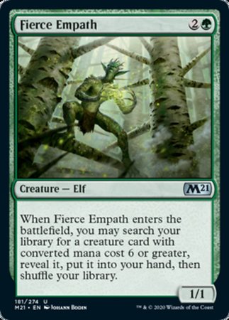 Fierce Empath [Core Set 2021] | Good Games Cannington
