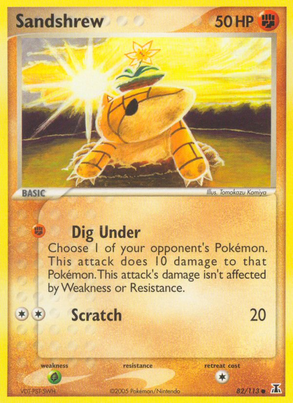 Sandshrew (82/113) [EX: Delta Species] | Good Games Cannington