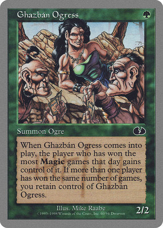 Ghazban Ogress [Unglued] | Good Games Cannington