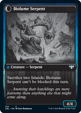 Biolume Egg // Biolume Serpent [Innistrad: Double Feature] | Good Games Cannington