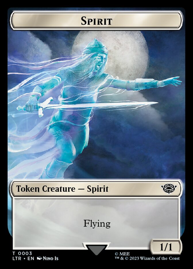 Spirit Token [The Lord of the Rings: Tales of Middle-Earth Tokens] | Good Games Cannington
