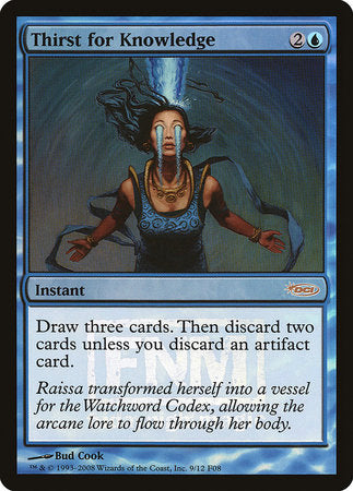 Thirst for Knowledge [Friday Night Magic 2008] | Good Games Cannington