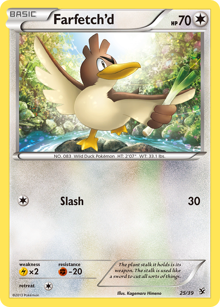 Farfetch'd (25/39) [XY: Kalos Starter Set] | Good Games Cannington