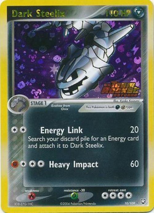 Dark Steelix (10/109) (Stamped) [EX: Team Rocket Returns] | Good Games Cannington