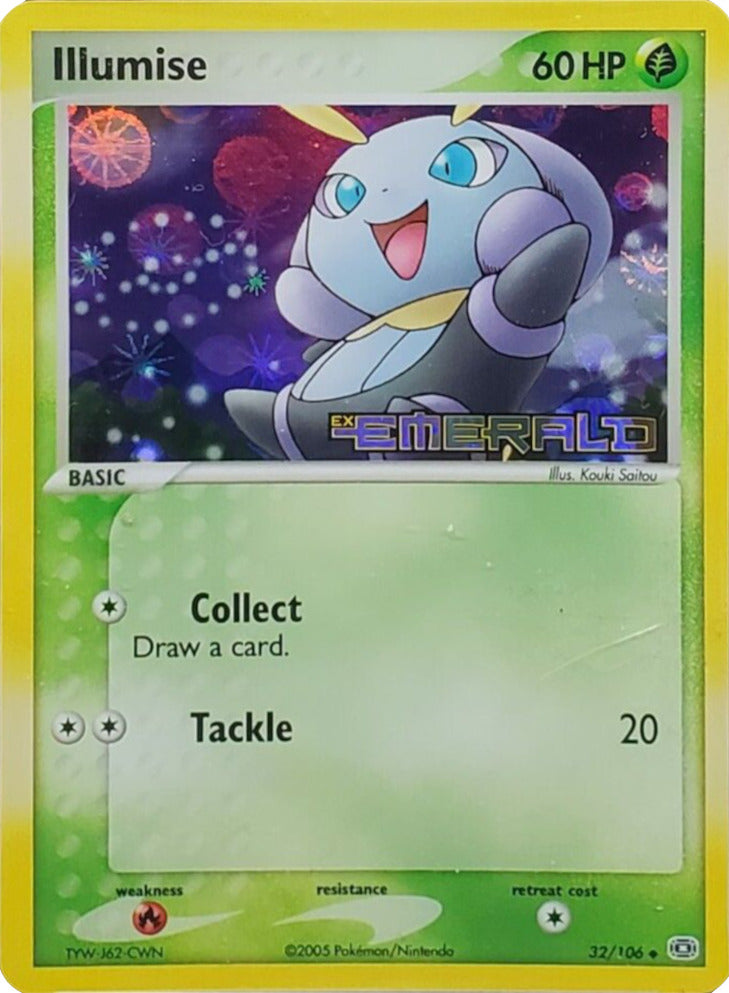 Illumise (32/106) (Stamped) [EX: Emerald] | Good Games Cannington