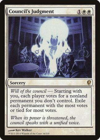 Council's Judgment [Conspiracy] | Good Games Cannington