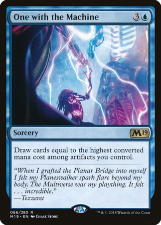 One with the Machine [Core Set 2019] | Good Games Cannington