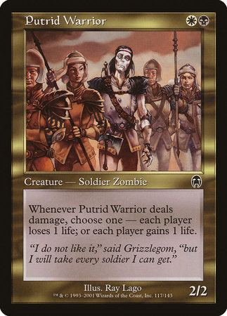 Putrid Warrior [Apocalypse] | Good Games Cannington