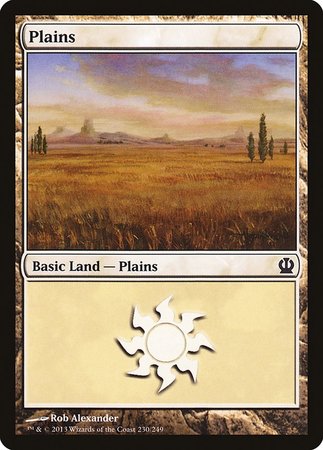 Plains (230) [Theros] | Good Games Cannington