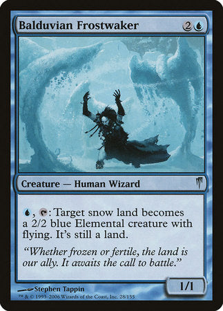 Balduvian Frostwaker [Coldsnap] | Good Games Cannington