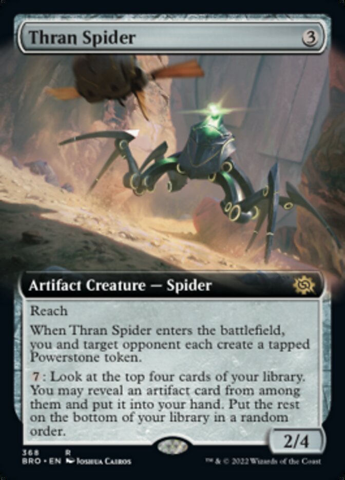 Thran Spider (Extended Art) [The Brothers' War] | Good Games Cannington