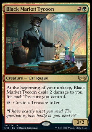 Black Market Tycoon (Promo Pack) [Streets of New Capenna Promos] | Good Games Cannington