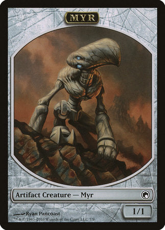 Myr Token [Scars of Mirrodin Tokens] | Good Games Cannington