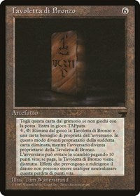 Bronze Tablet (Italian) - "Tavoletta di Bronzo" [Renaissance] | Good Games Cannington