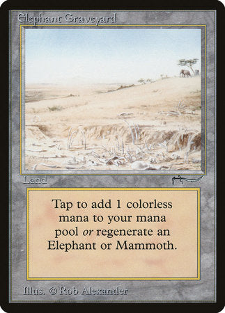 Elephant Graveyard [Arabian Nights] | Good Games Cannington