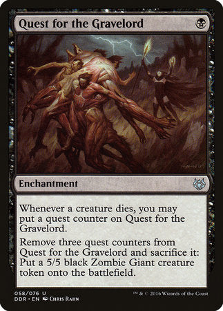 Quest for the Gravelord [Duel Decks: Nissa vs. Ob Nixilis] | Good Games Cannington
