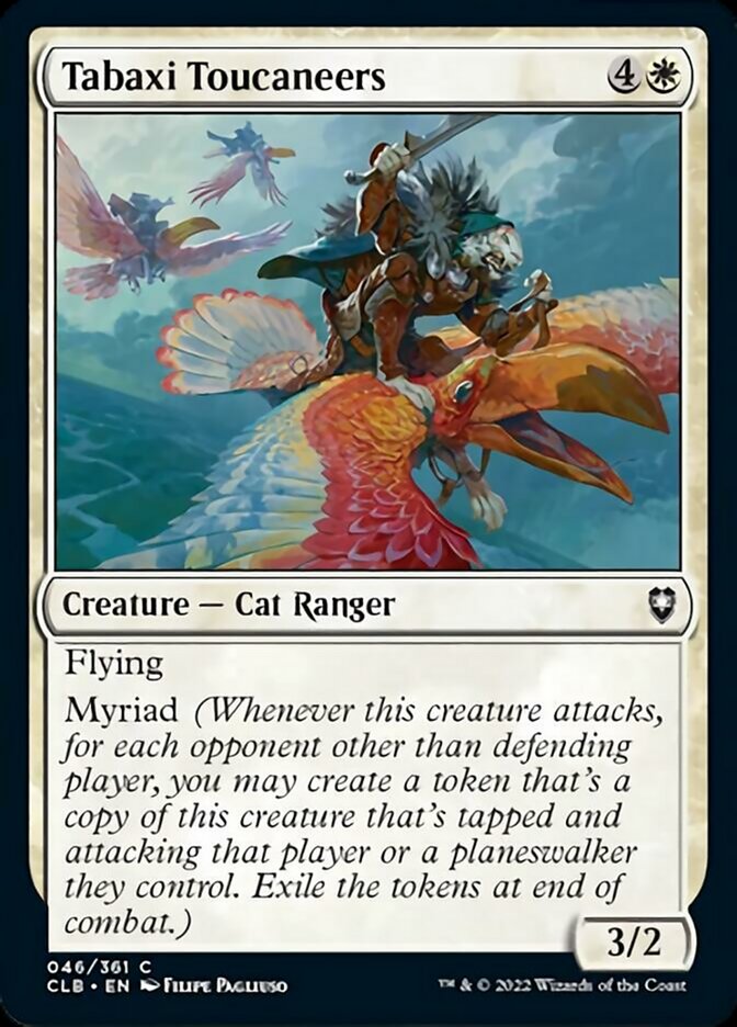 Tabaxi Toucaneers [Commander Legends: Battle for Baldur's Gate] | Good Games Cannington