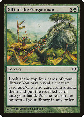 Gift of the Gargantuan [Shards of Alara] | Good Games Cannington