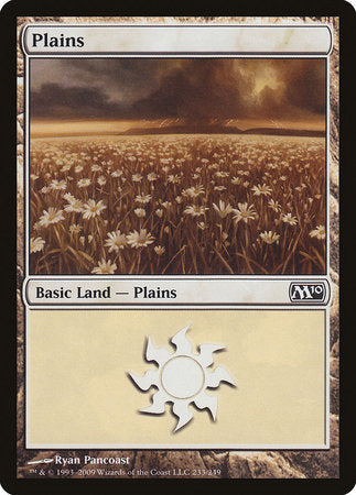 Plains (233) [Magic 2010] | Good Games Cannington