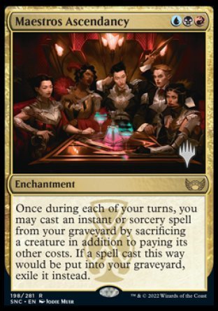Maestros Ascendancy (Promo Pack) [Streets of New Capenna Promos] | Good Games Cannington