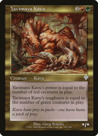 Yavimaya Kavu [Invasion] | Good Games Cannington
