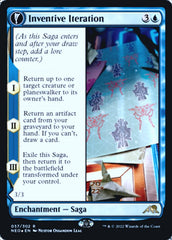 Inventive Iteration // Living Breakthrough [Kamigawa: Neon Dynasty Prerelease Promos] | Good Games Cannington