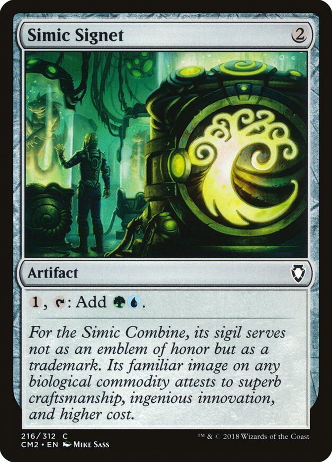 Simic Signet (216/312) [Commander Anthology Volume II] | Good Games Cannington