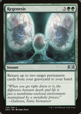 Regenesis [Ravnica Allegiance] | Good Games Cannington