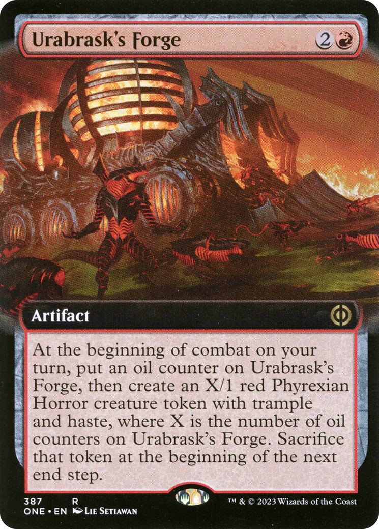Urabrask's Forge (Extended Art) [Phyrexia: All Will Be One] | Good Games Cannington