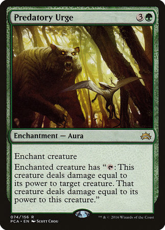Predatory Urge [Planechase Anthology] | Good Games Cannington