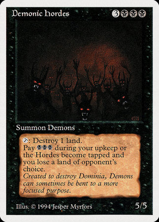 Demonic Hordes [Summer Magic / Edgar] | Good Games Cannington