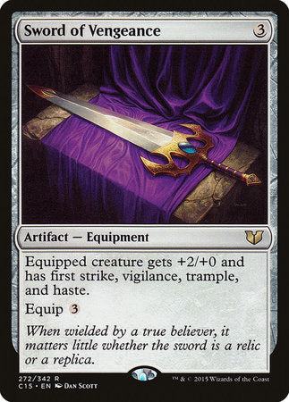Sword of Vengeance [Commander 2015] | Good Games Cannington