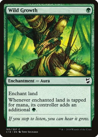 Wild Growth [Commander 2018] | Good Games Cannington