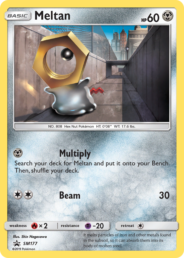 Meltan (SM177) [Sun & Moon: Black Star Promos] | Good Games Cannington